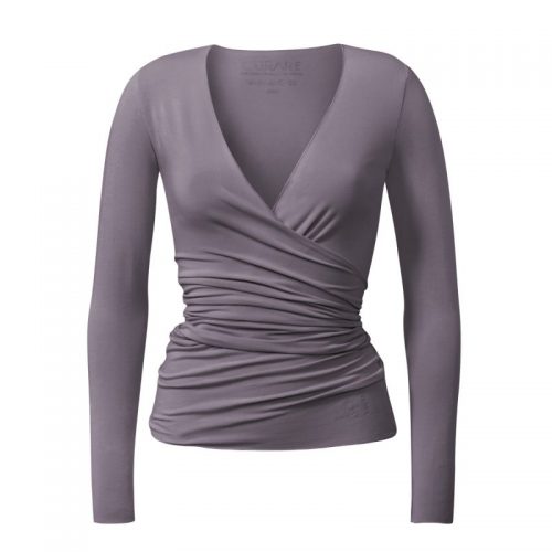 Yoga Jacke – Wrap Jacket von Curare-new stone | Yogabekleidung | Yoga Kleidung Damen | Yoga Jacke | Wickeljacke