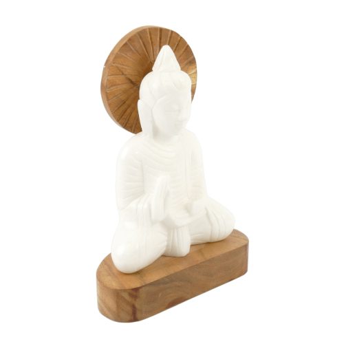 Buddha Figur Alabaster Größe 21 cm | Buddha Figur | Buddha Statue | Buddha kaufen