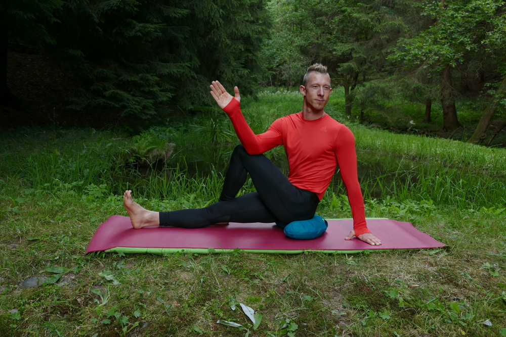 Yoga Übung Ardha Matsyendrasana – der Drehsitz Yoga für Anfänger 