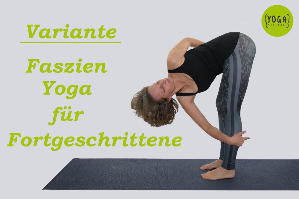 Uttanasana - Stehende Vorwärtsbeuge - Variante Faszien Yoga
