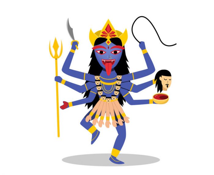 Kali Gott des Hinduismus