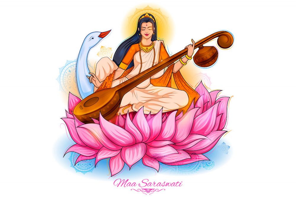 Saraswati – Die Göttin der Kunst, Musik und Weisheit